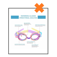 Duikbril unicorn regenboog paars